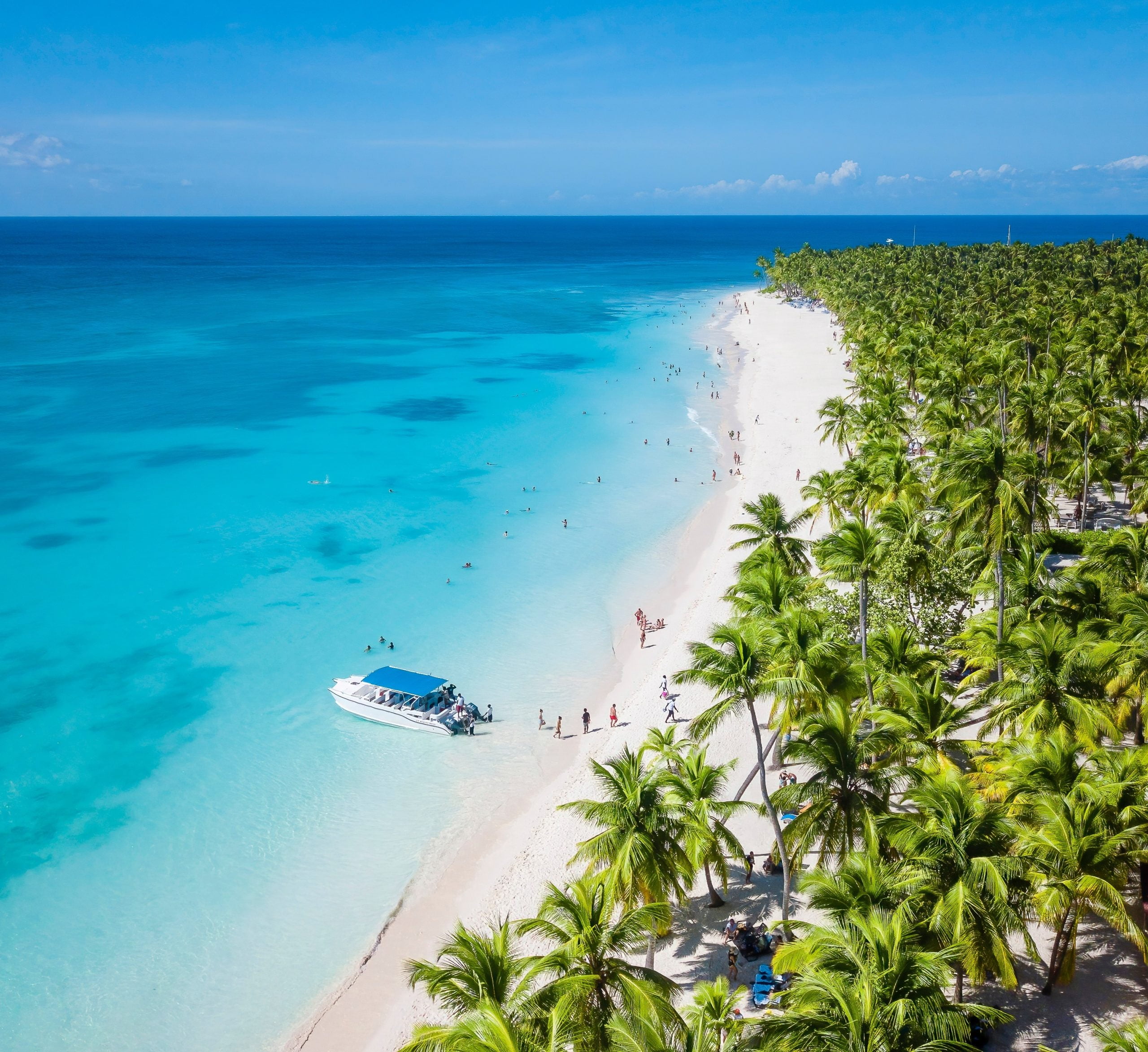 Aerial,view,of,saona,island,in,dominican,republuc.,caribbean,sea